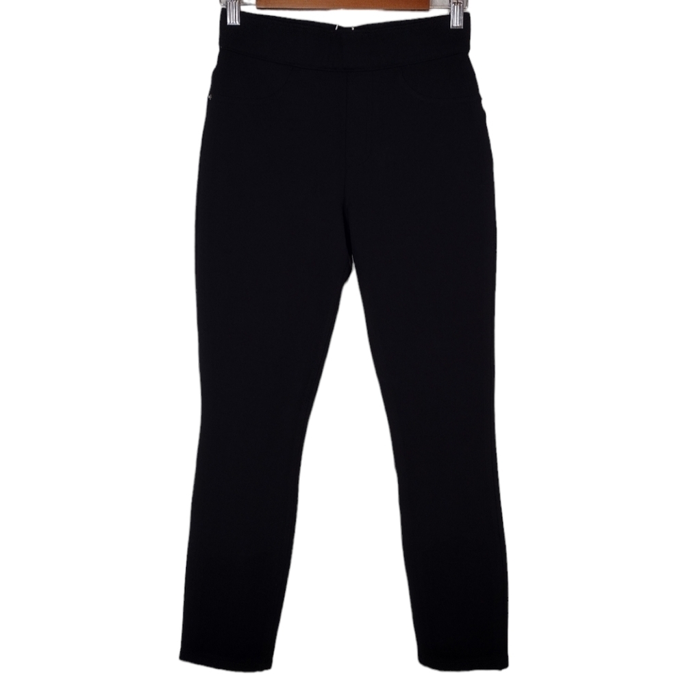 Spanx The Perfect PBP 4 Pocket Black Pull On Ankle Leggings Pants Size S